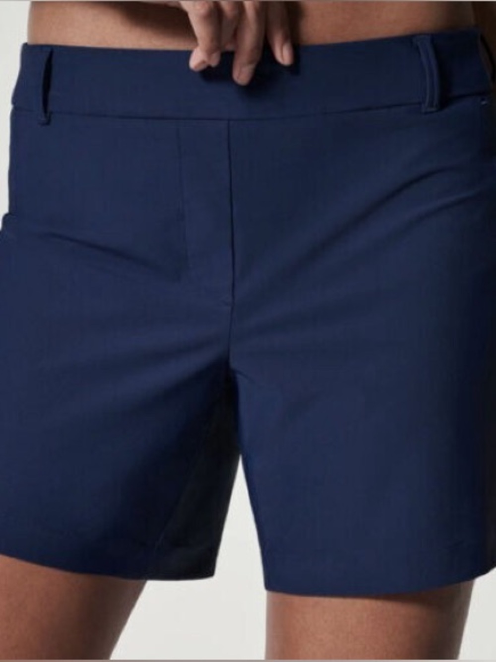 SPANX Navy Sunshine Pull-on Shorts